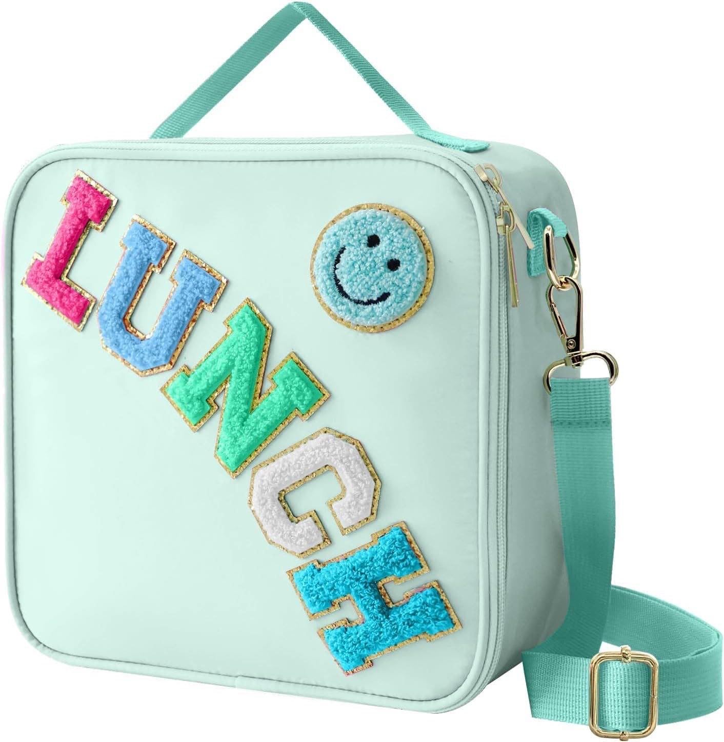 Chenille patch lunchbox