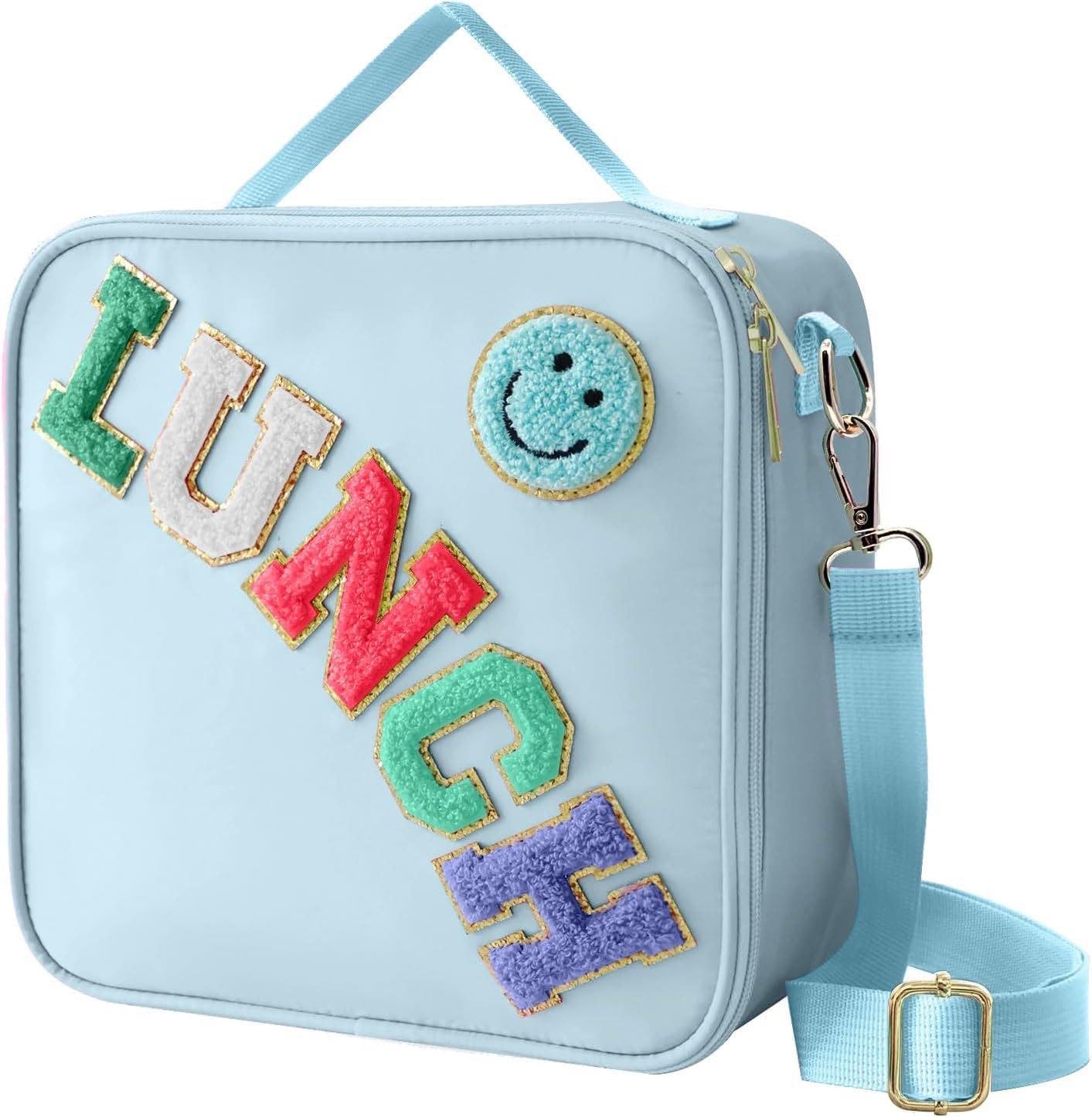 Chenille patch lunchbox