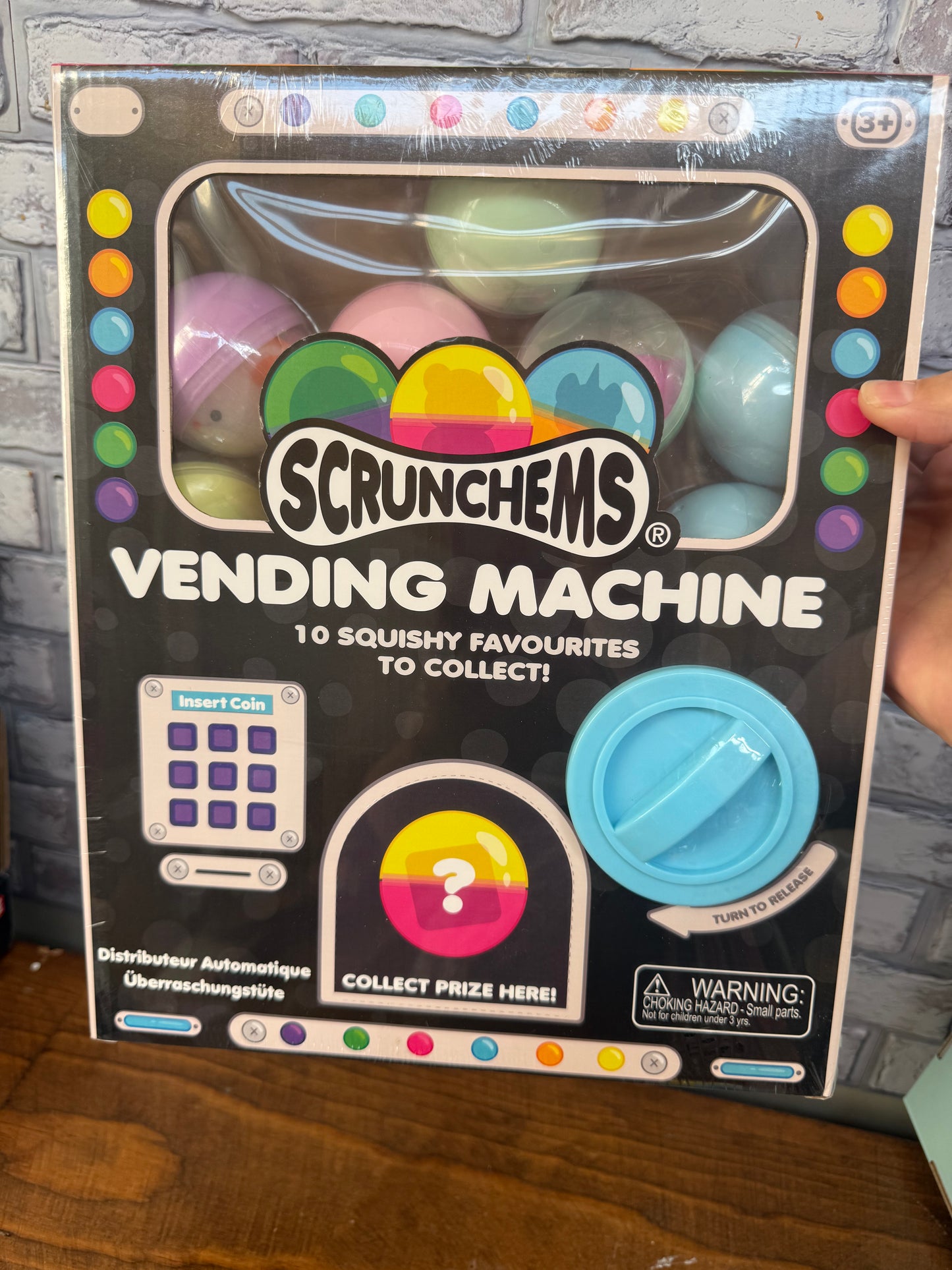 Scrunchems vending machine