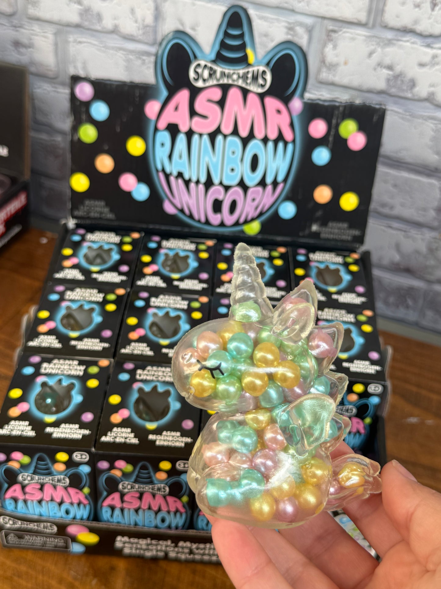 Scrunchems rainbow asmr unicorn