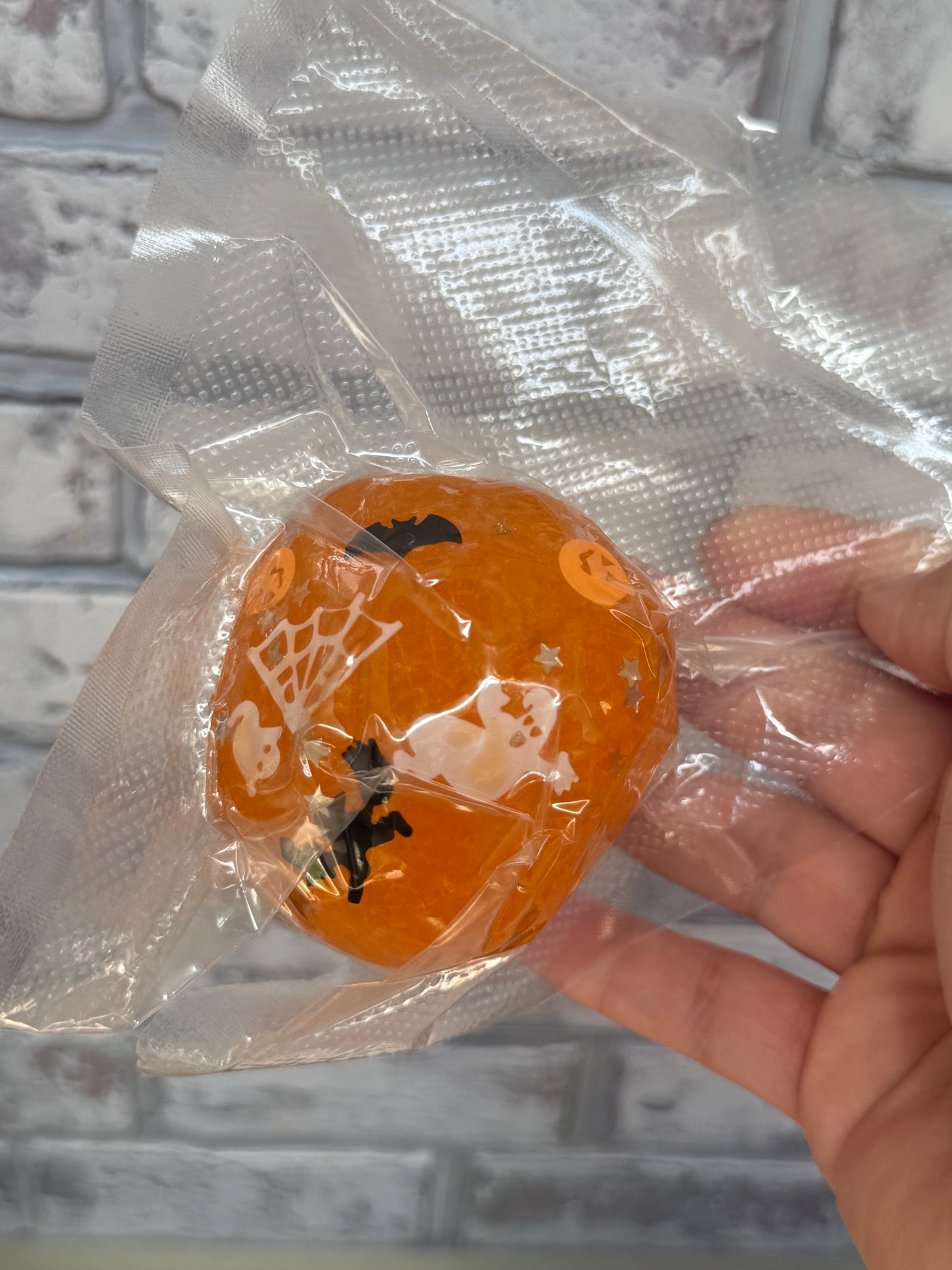 Handmade Halloween slushy ball