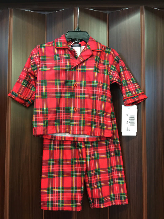 Laura dare BOY plaid Christmas pjs