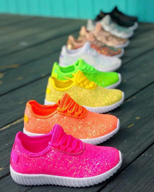 Kids glitter  sneakers